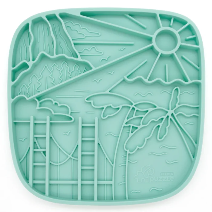 Puzzle podložak California zeleni