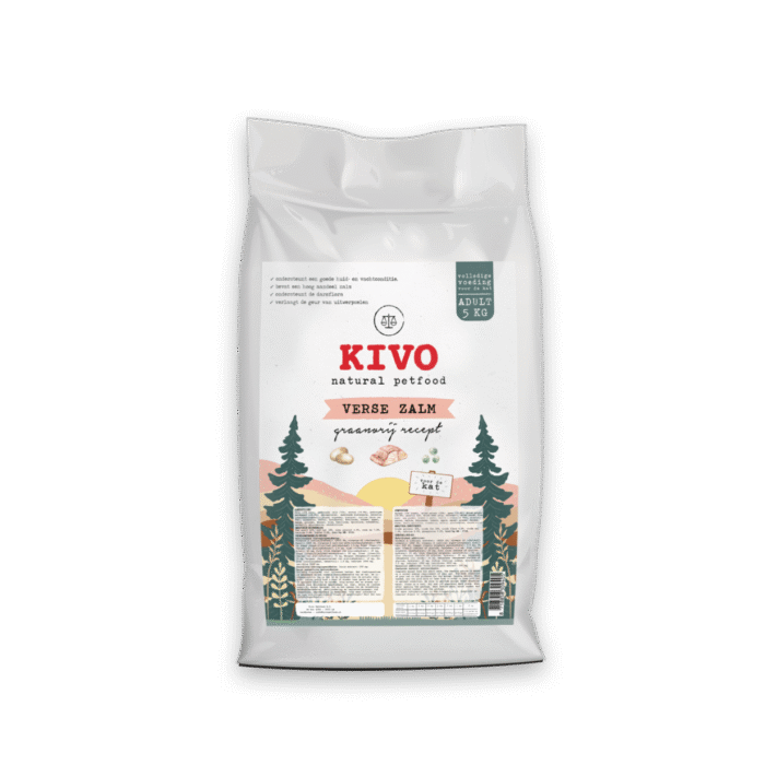 Kivo hrana za mačke svježi losos 5 kg