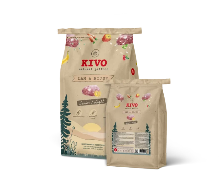 Kivo SENIOR LIGHT hladno prešana hrana JANJETINA I RIŽA