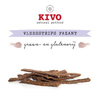 Kivo prirodne poslastice Sušene trakice Fazan vrećica