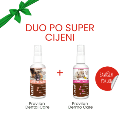 Duo Provilan Dental i Dermo Care po super cijeni SUPER POKLON ZA PSA