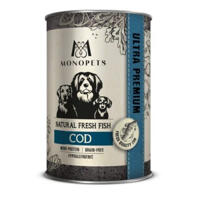 Monopets Bakalar Konzerva 400 gr